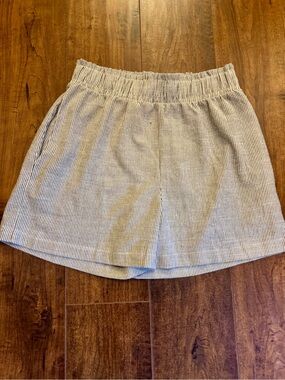 CJLA Layne Shorts in Blue/White Stripe